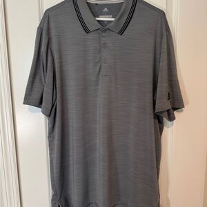 Adidas Golf Men's Gray Polo Shirt